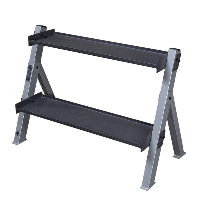 BodySolid Dual Dumbbell & Kettlebell Rack GDKR100