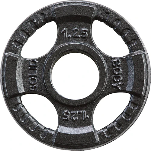 BodySolid Olympic Iron Disk Black