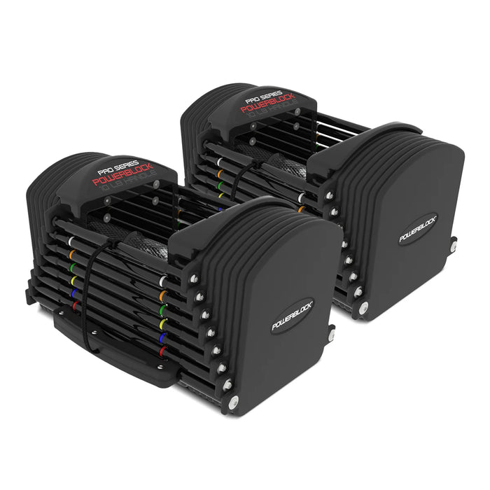 PowerBlock Pro 50 Commercial - Comprend un support