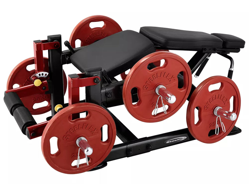 Curl des jambes à charge de plaque Steelflex