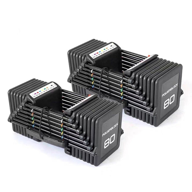 PowerBlock Pro 100 Ensemble extensible 3 paires 27-36 KG