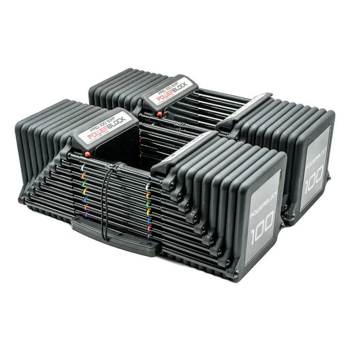 PowerBlock Pro 100 Ensemble extensible 4 paires 36-45 KG
