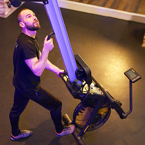 Evocardio Air Rower Pro Classic - opór ręczny