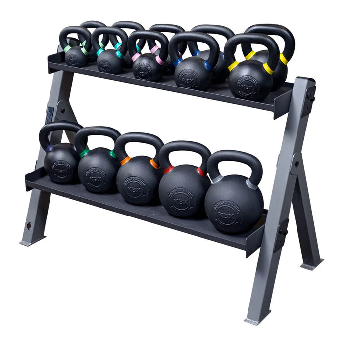 BodySolid Dual Dumbbell & Kettlebell Rack GDKR100