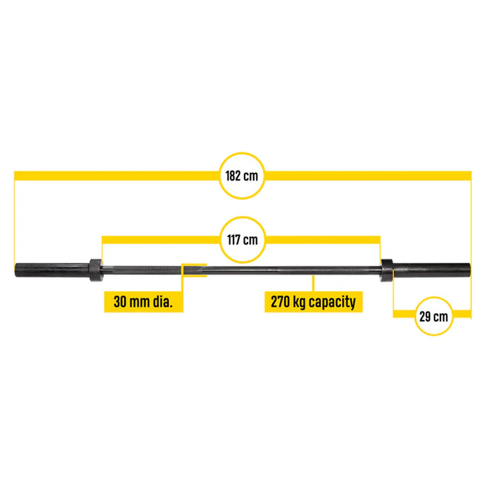 Bodytrading Olympiastange 180cm