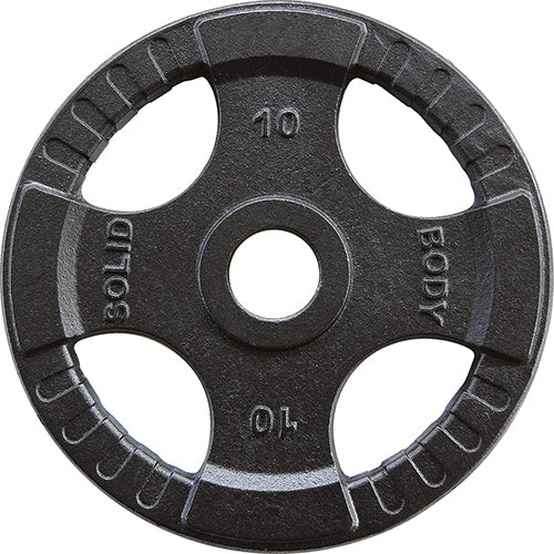 BodySolid Olympic Iron Disk Black