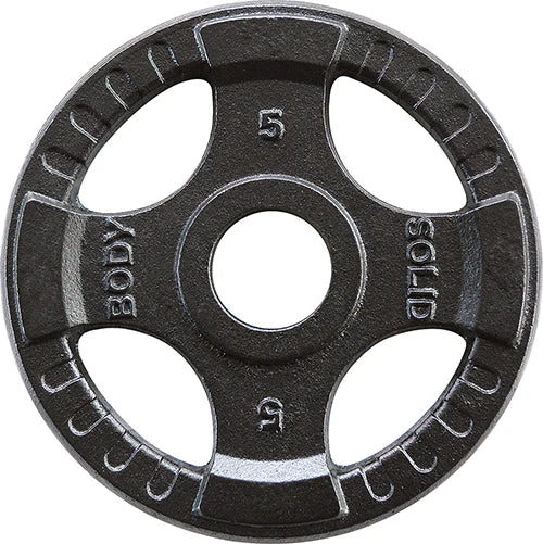 BodySolid Olympic Iron Disk Black