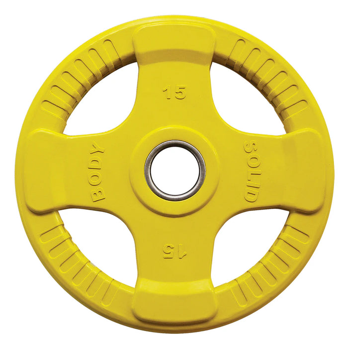 BodySolid Olympic Colored Rubber Disk