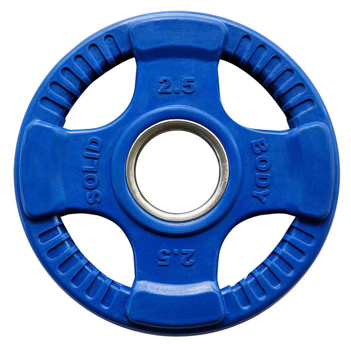 BodySolid Olympic Colored Rubber Disk