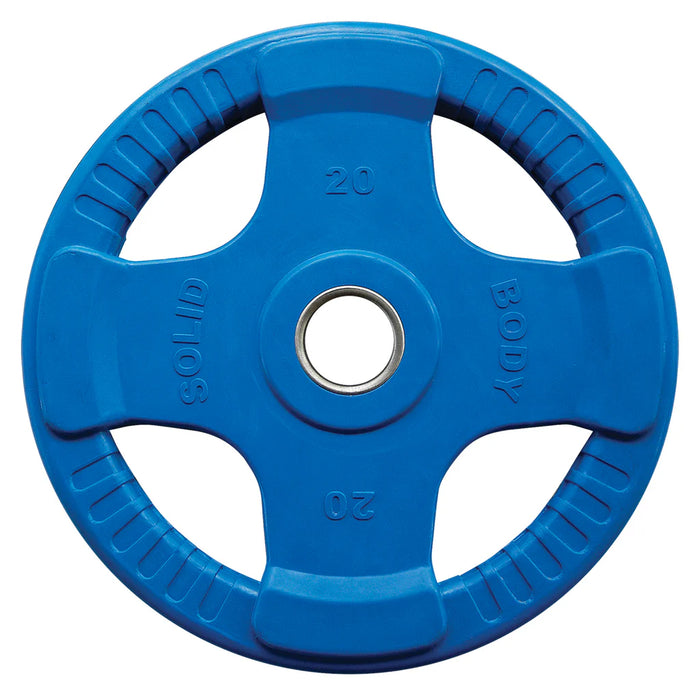 BodySolid Olympic Colored Rubber Disk