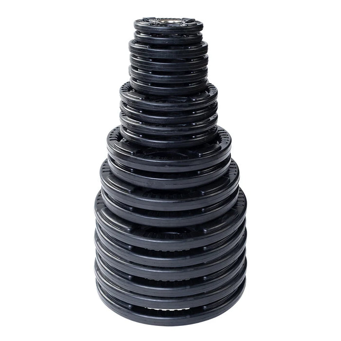 BodySolid Olympic Rubber Disk Black